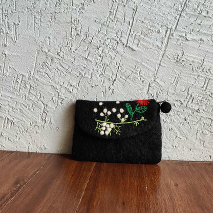 Embroidered Purse