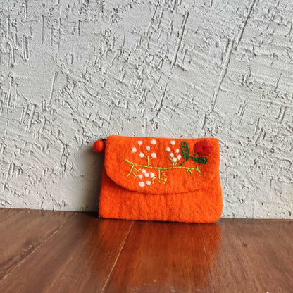 Embroidered Purse