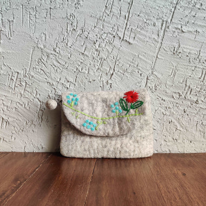 Embroidered Purse