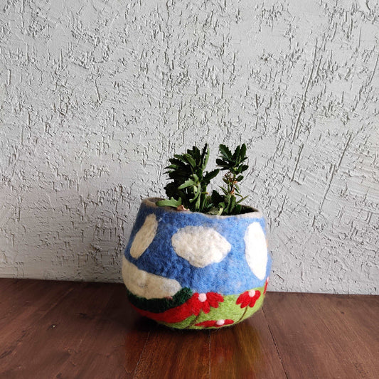 Embroidered Pot Holder