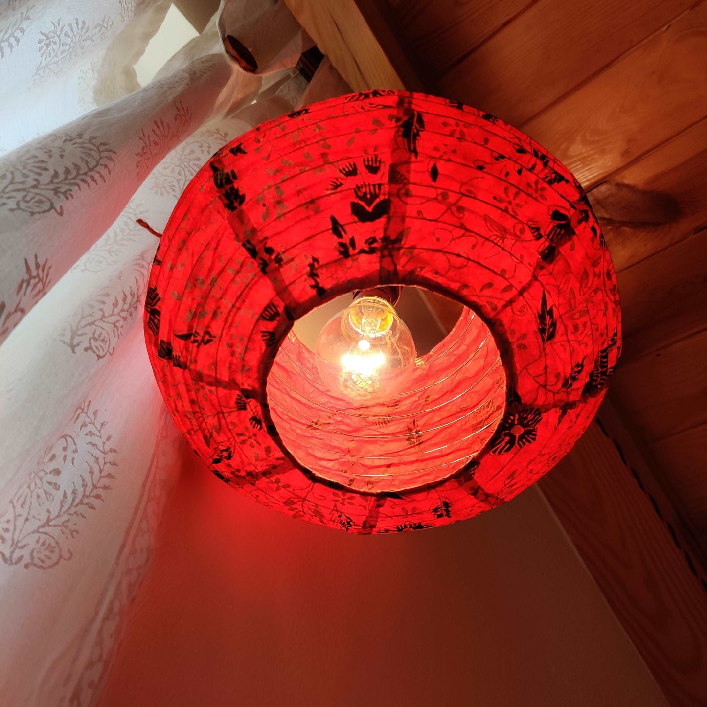 Button Lamp Shade