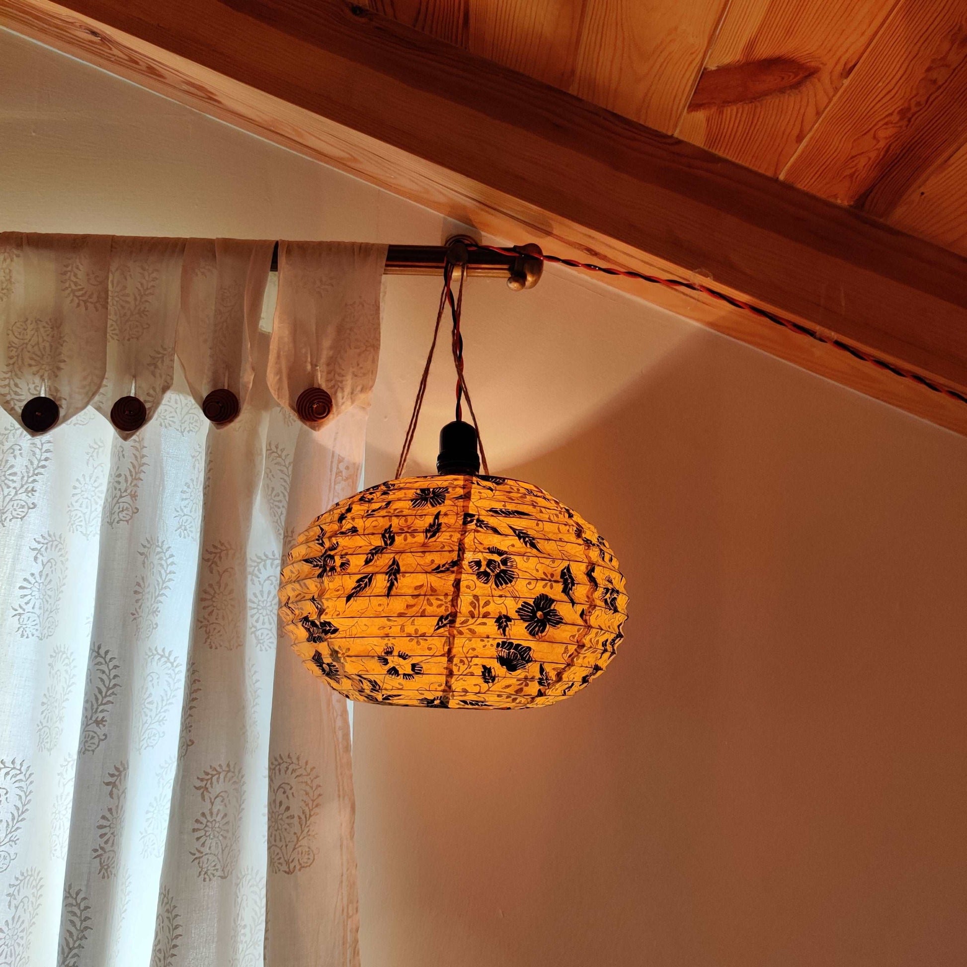 Button Lamp Shade