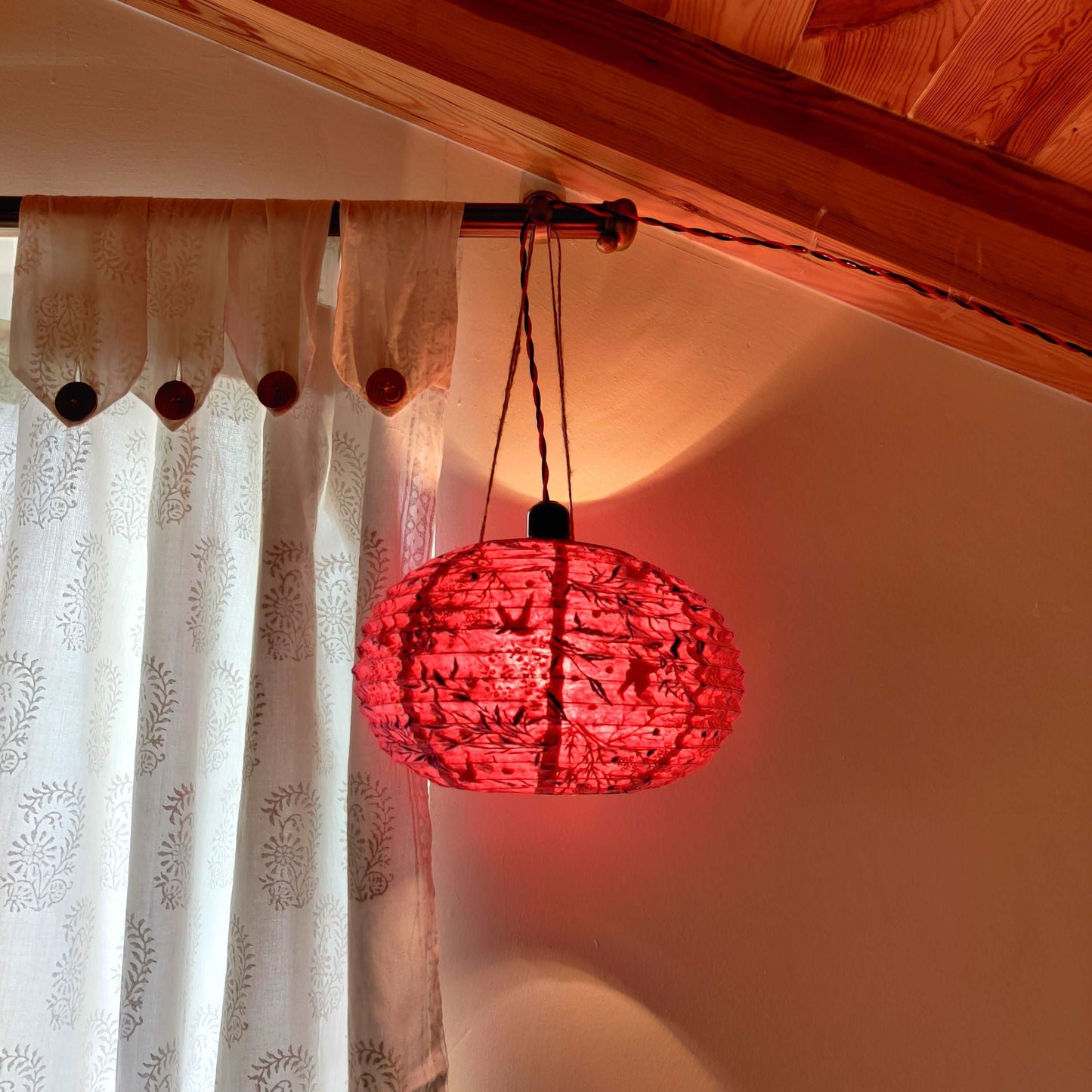 Button Lamp Shade