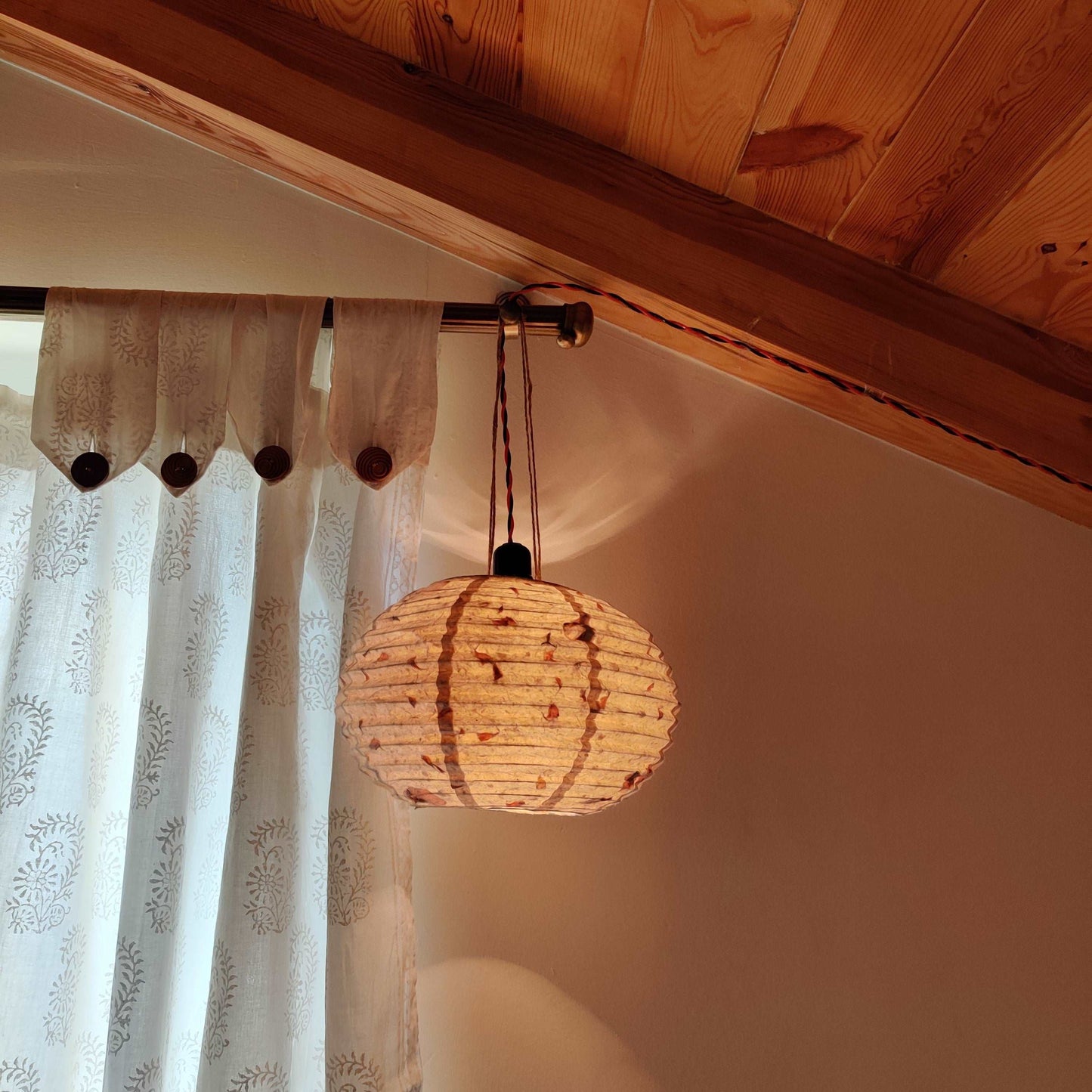 Button Lamp Shade