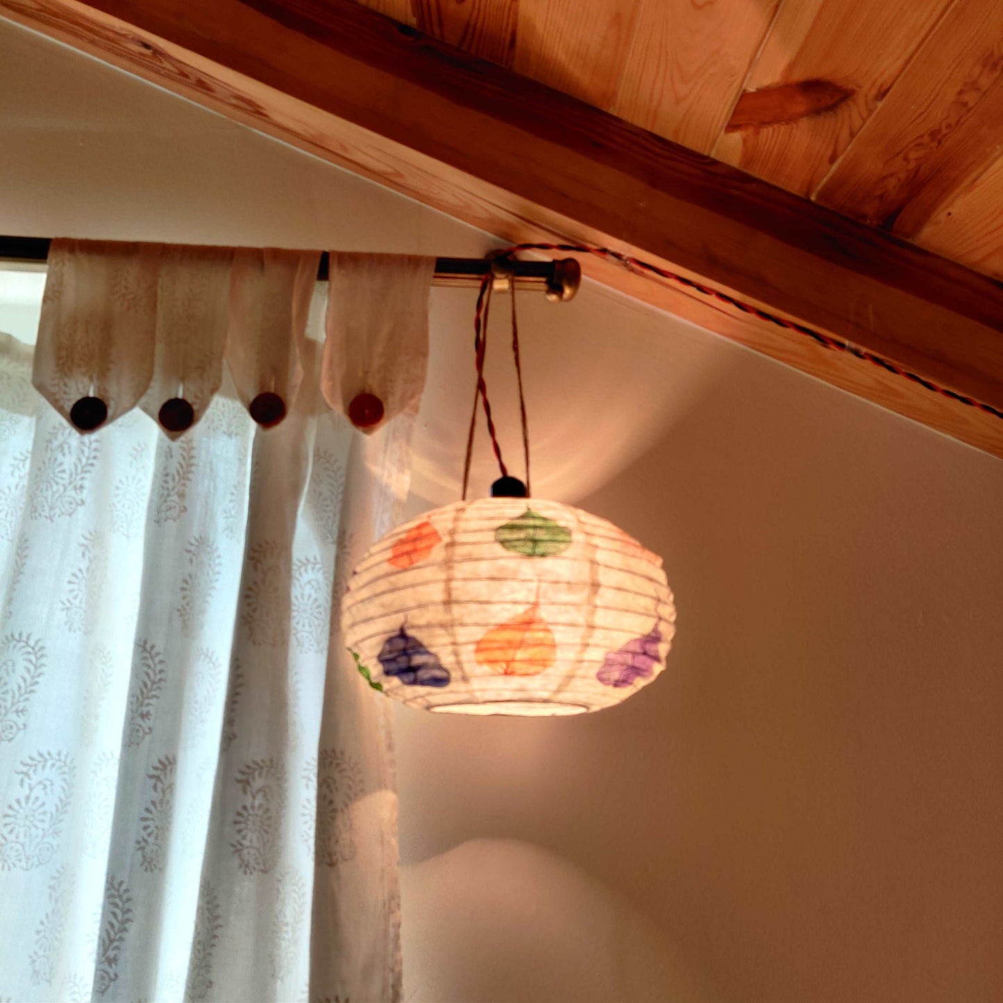 Button Lamp Shade