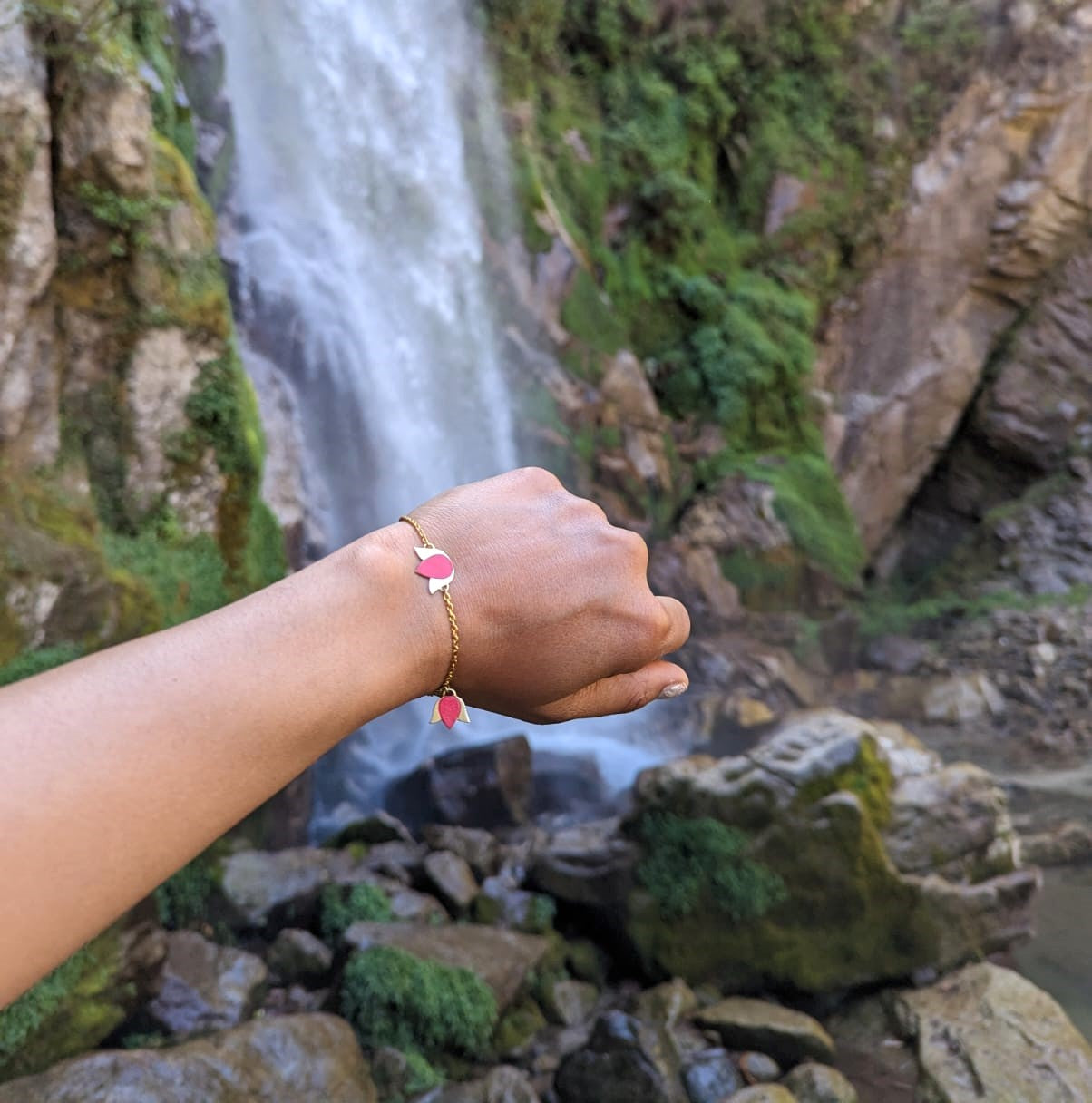 Red Lotus Bracelet