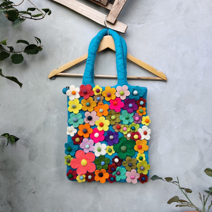 Flower Cluster Hand Bag