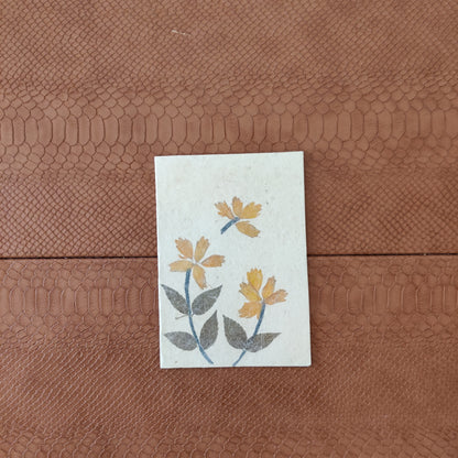 Natural Embossed Greeting Card